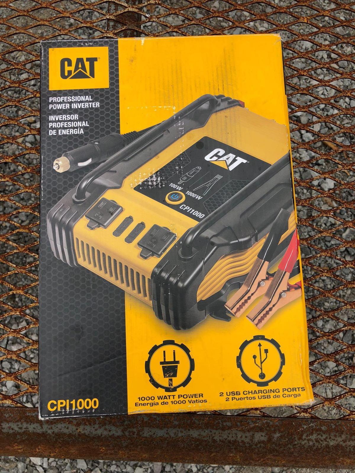 NEW CAT POWER INVERTER. 1000 WATT, USB CHARGING