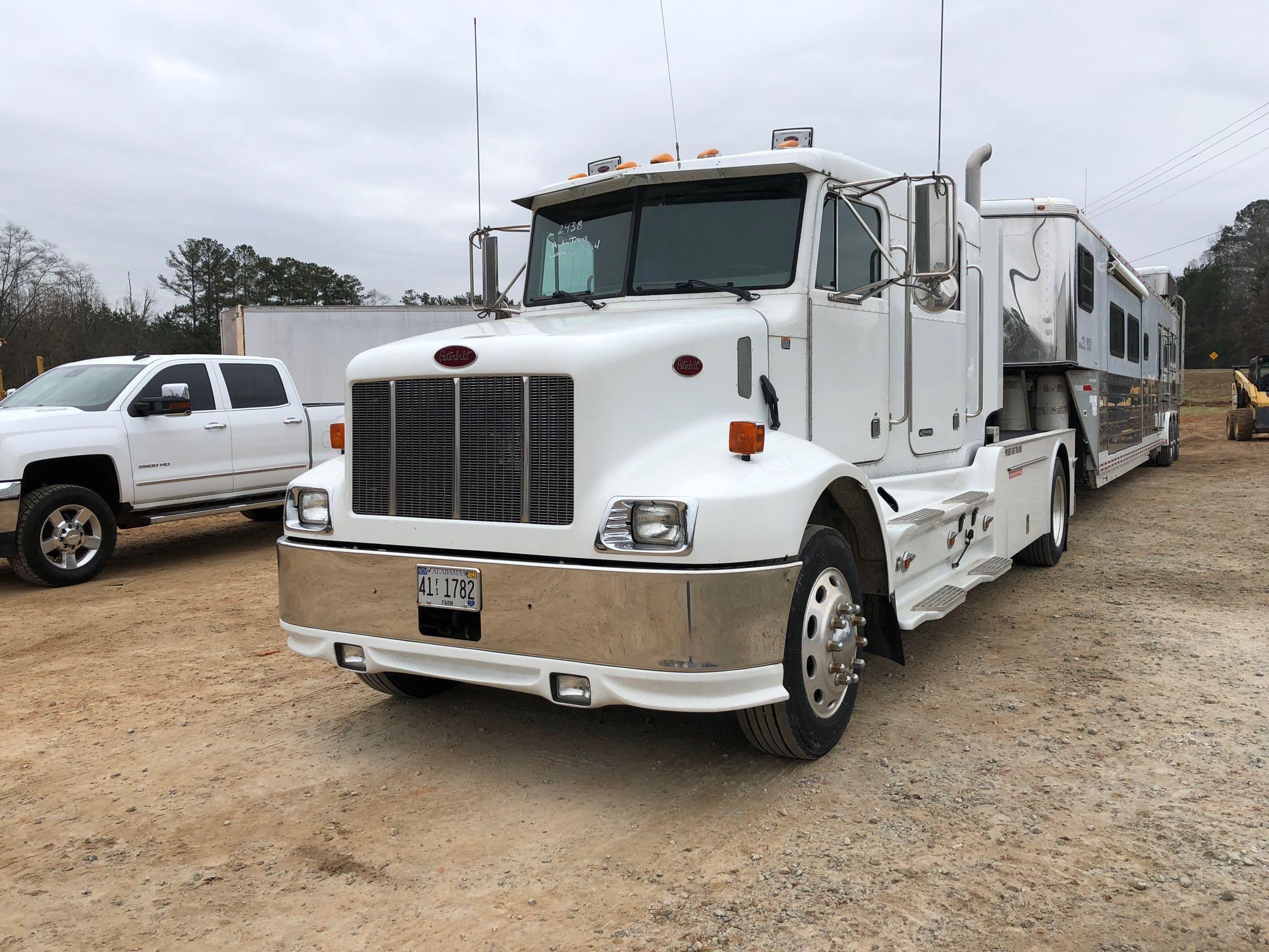 (ITEM WILL SALE AFTER 2470) 2004 PETERBILT 330 TRUCK, SCHWALBE CONVERSION, 101,707 MILES, CUMMINS