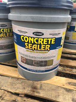 NEW 5 GALLON BUCKET OF CONCRETE SEALER