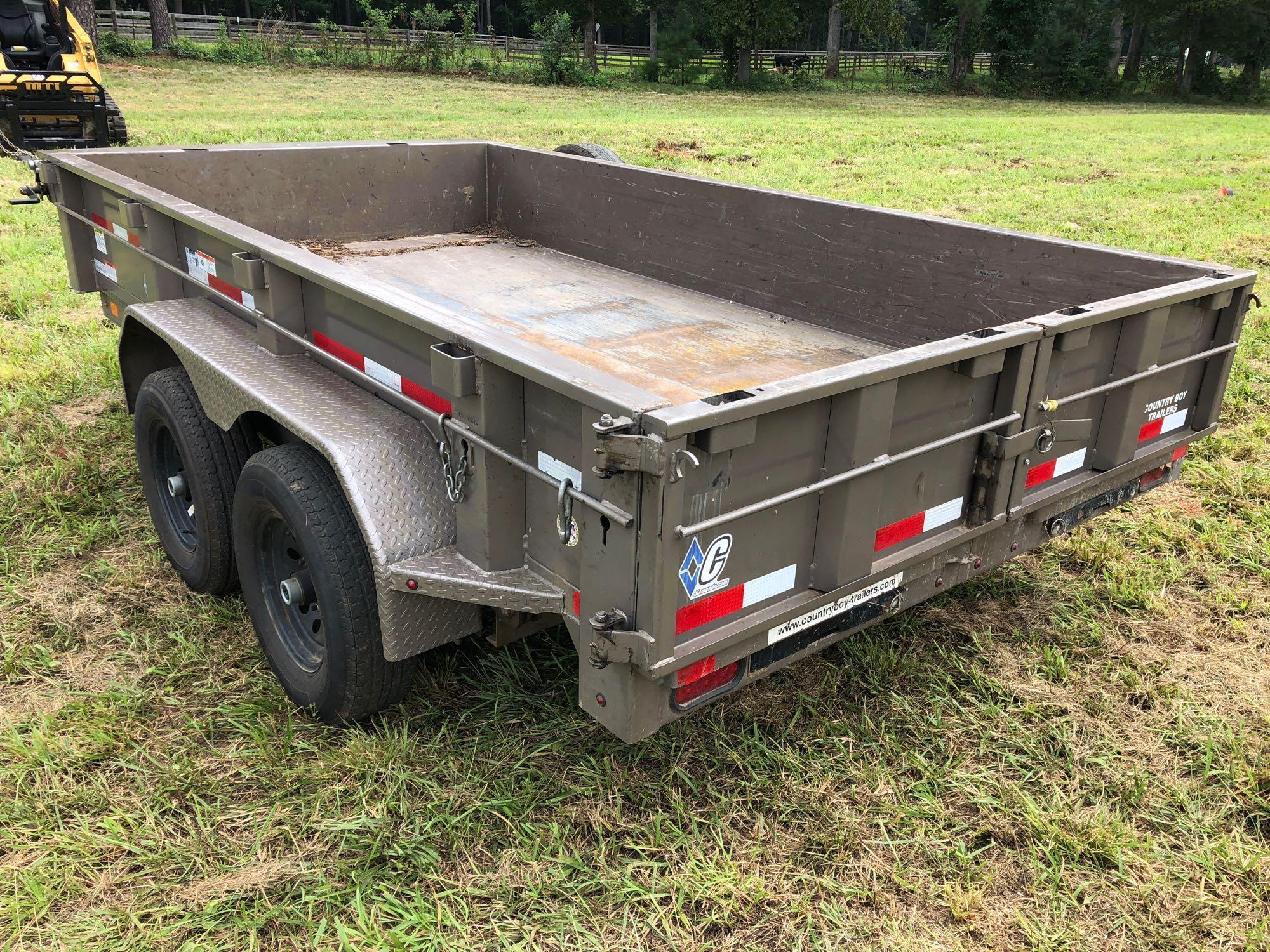 HYDRAULIC DUMP TRAILER