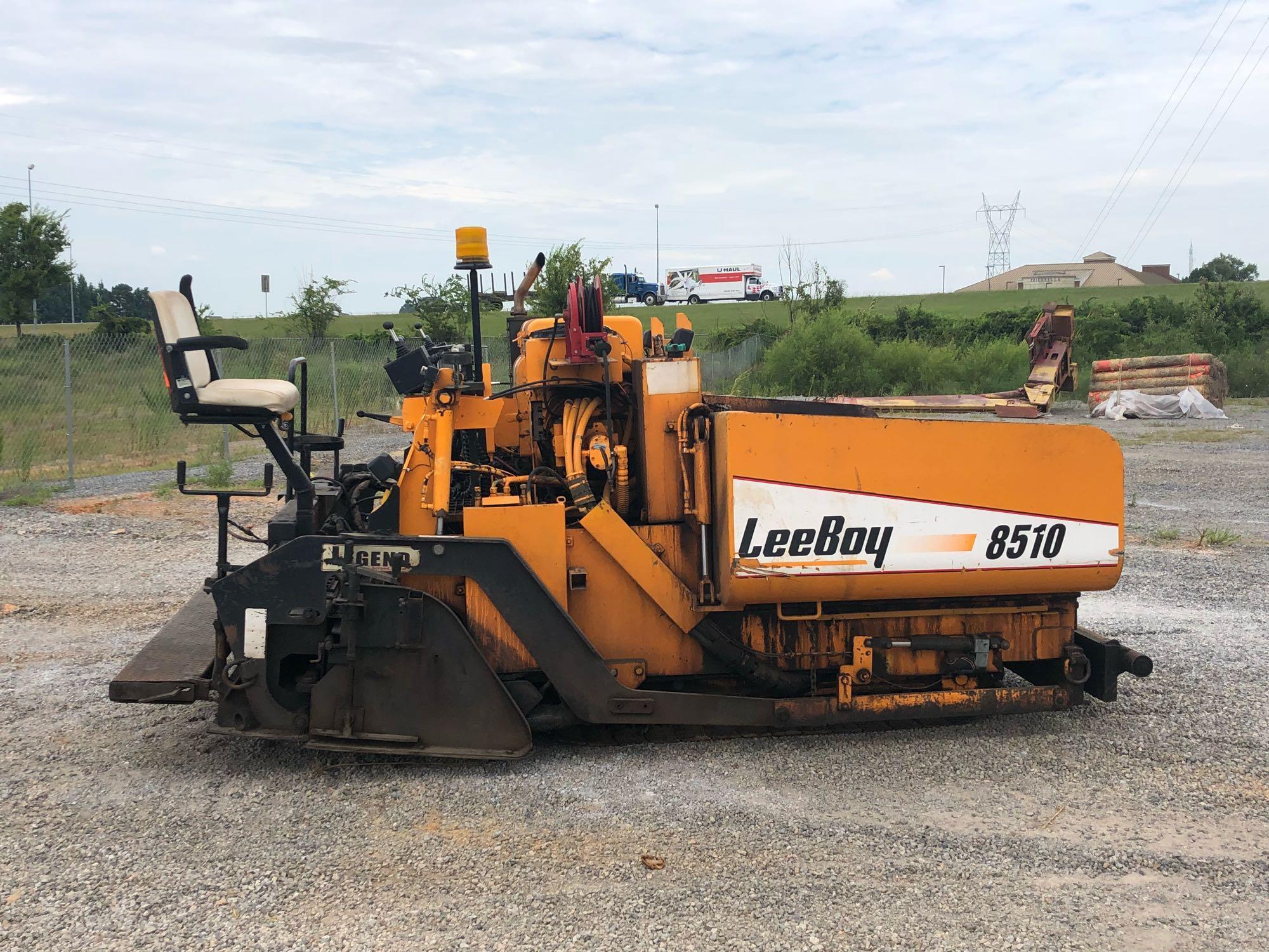 2007 LEEBOY 8510 ASPHALT PAVER