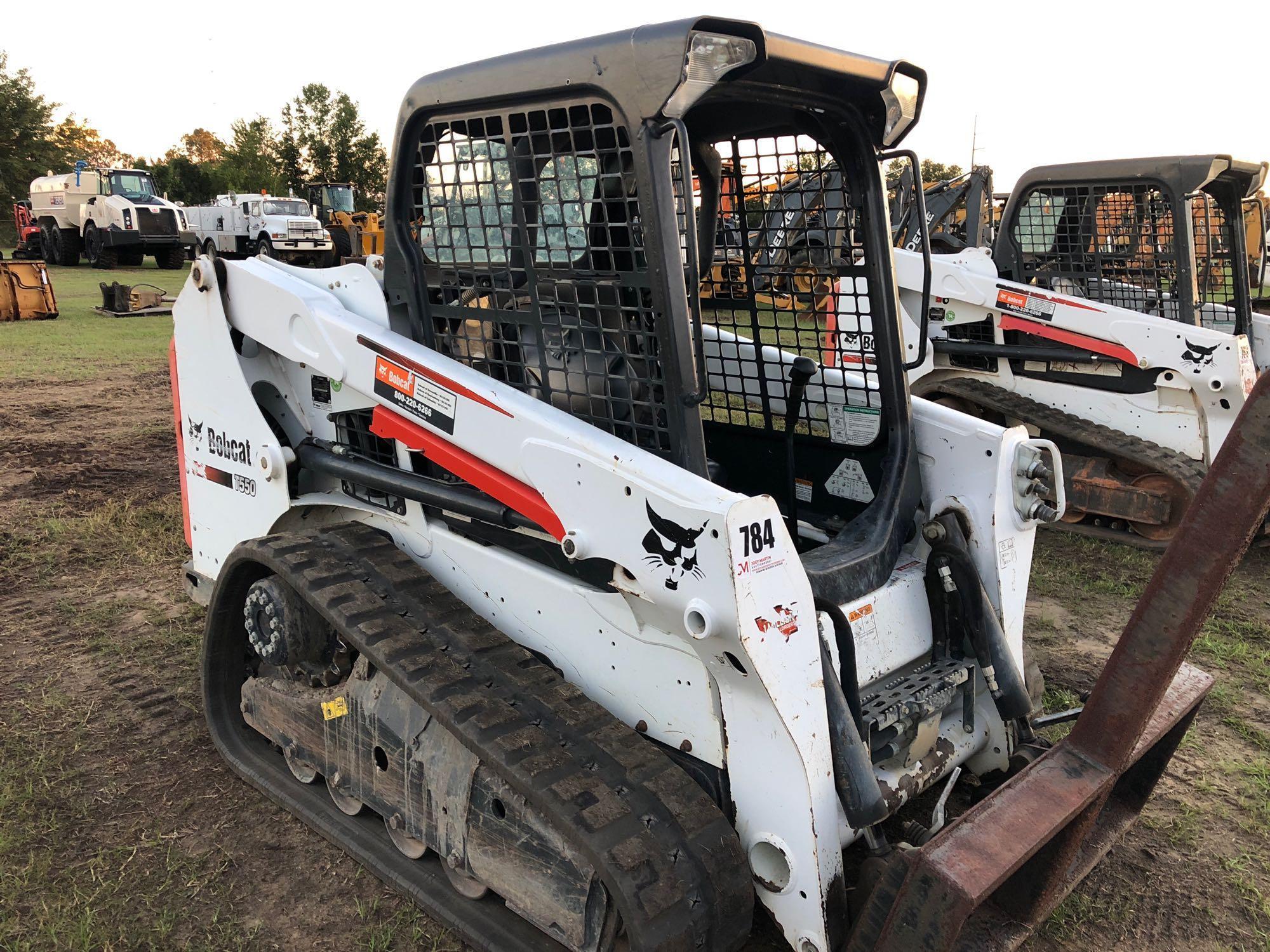 2015 BOBCAT T550 MULTI TERRAIN LOADER