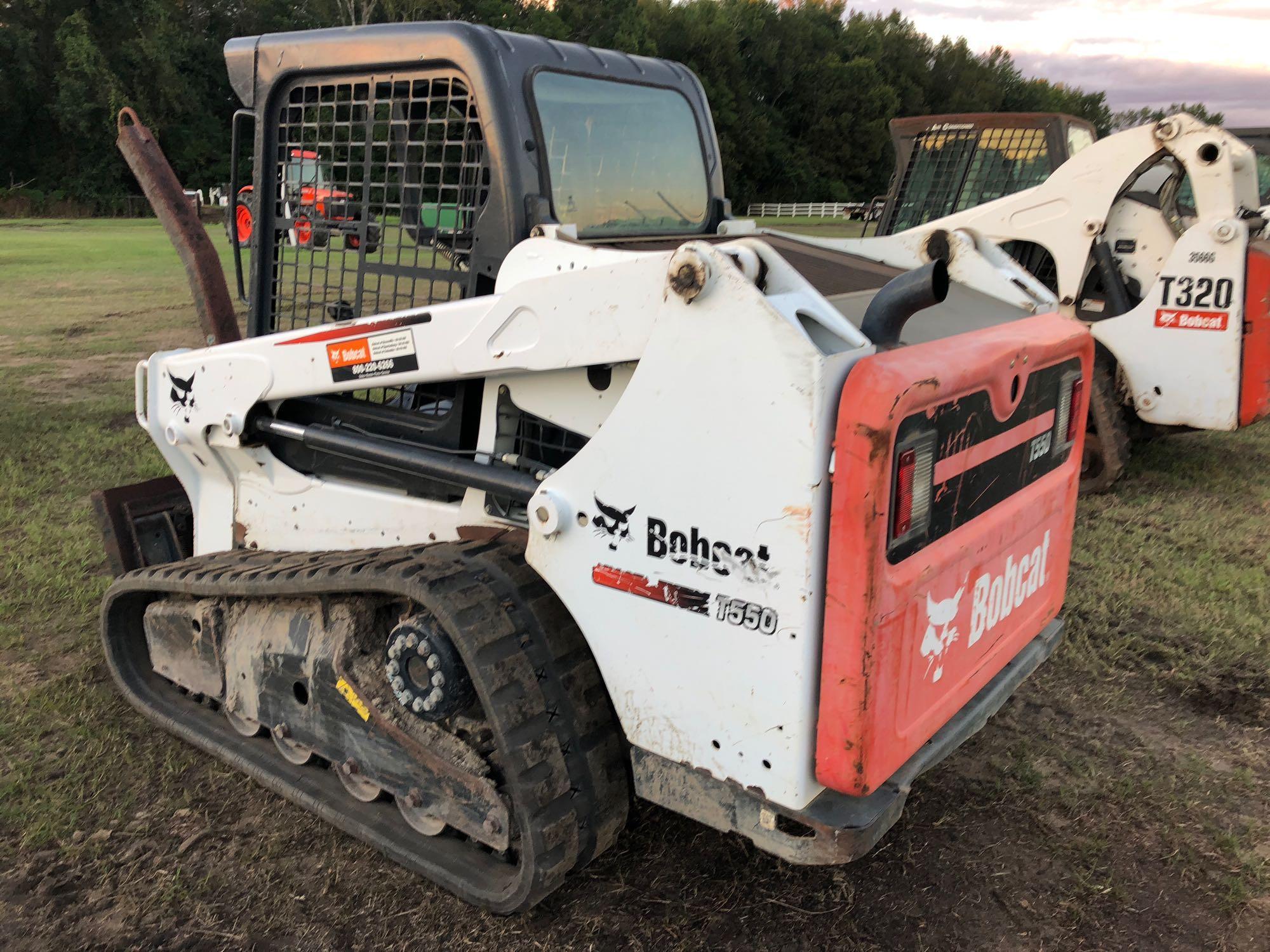 2015 BOBCAT T550 MULTI TERRAIN LOADER