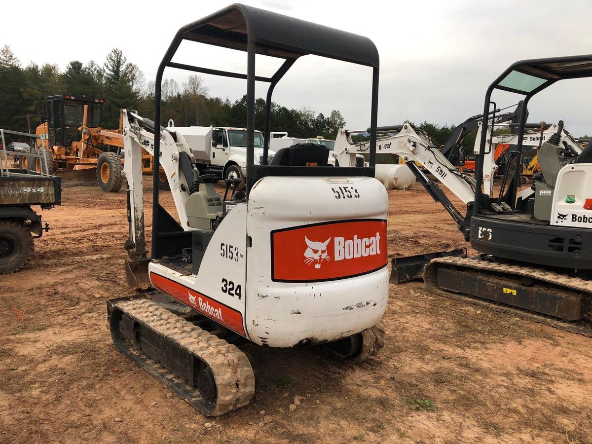 2012 BOBCAT 324 MINI EXCAVATOR