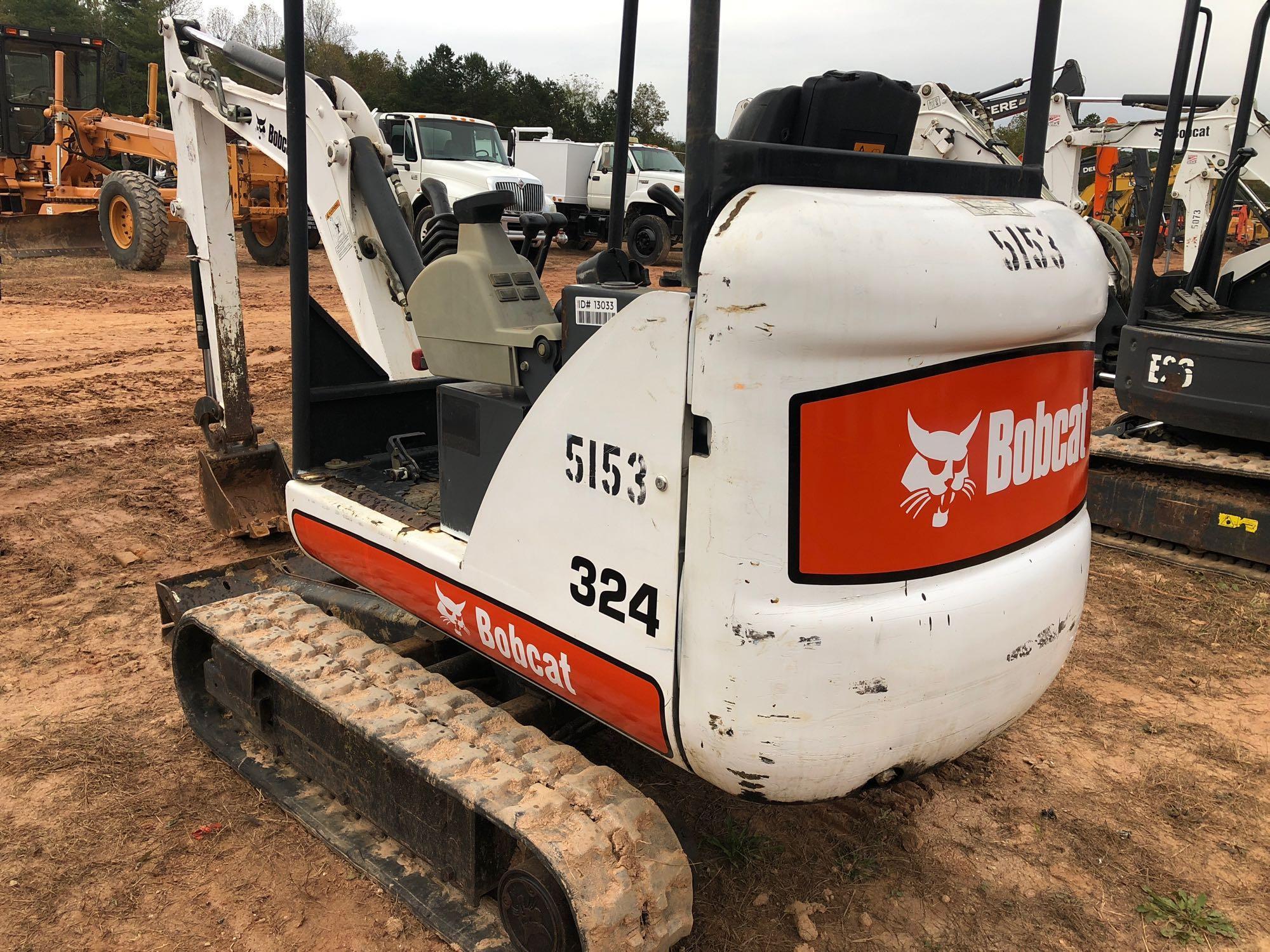 2012 BOBCAT 324 MINI EXCAVATOR