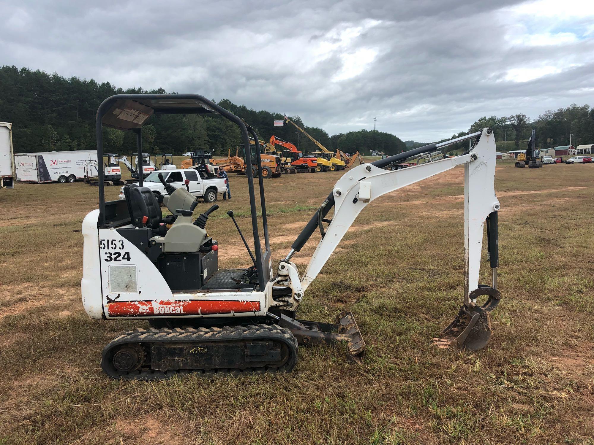 2012 BOBCAT 324 MINI EXCAVATOR