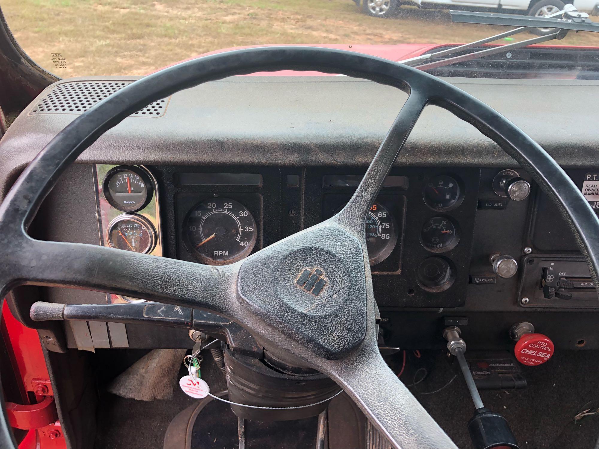 1981 IH SINGLE AXLE DUMP TRUCK