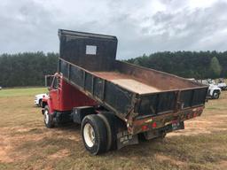 1981 IH SINGLE AXLE DUMP TRUCK