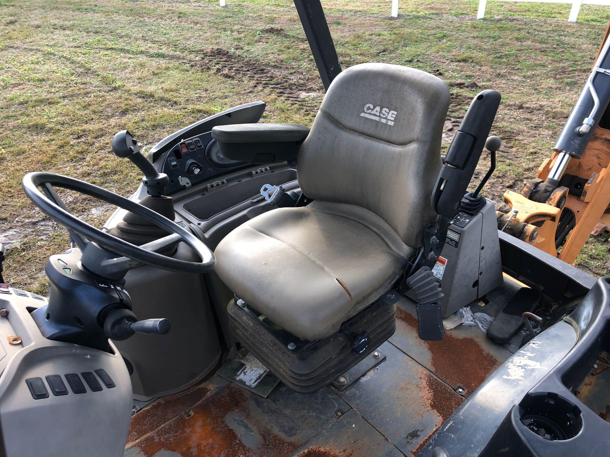 2012 CASE 580N LOADER BACKHOE