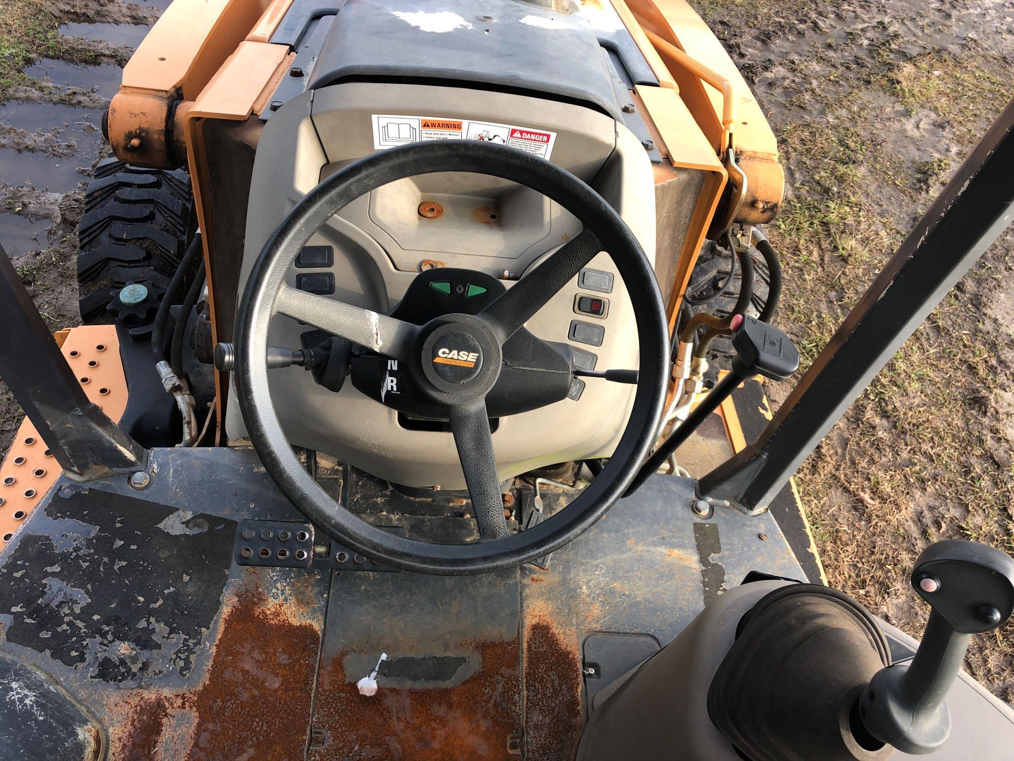 2012 CASE 580N LOADER BACKHOE