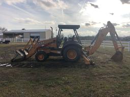 2012 CASE 580N LOADER BACKHOE