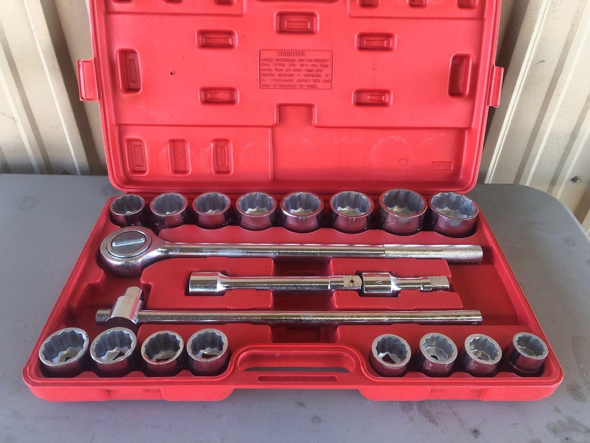 21 PC 3/4" DR. SOCKET SET