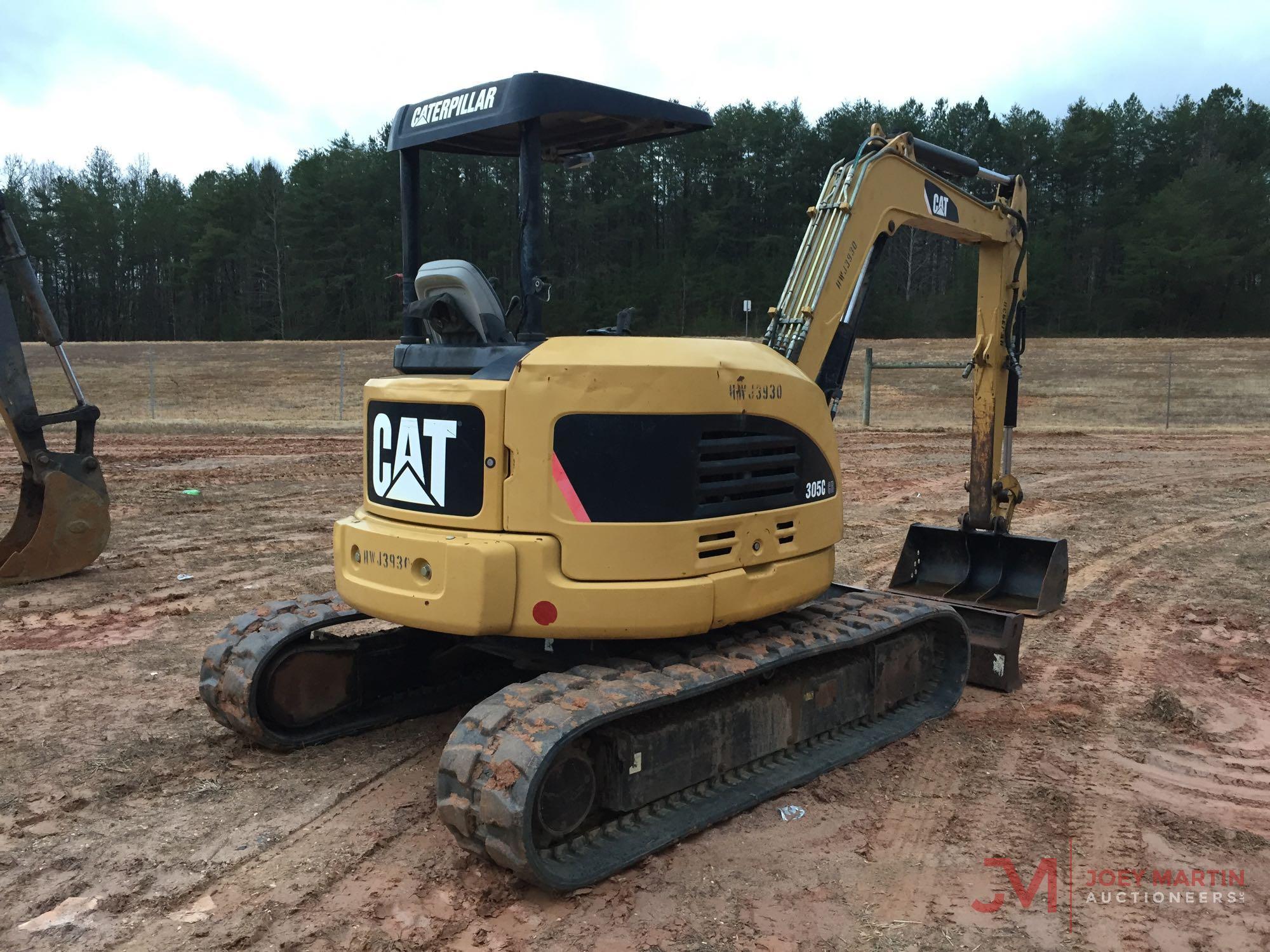 2009 CAT 305C MINI EXCAVATOR