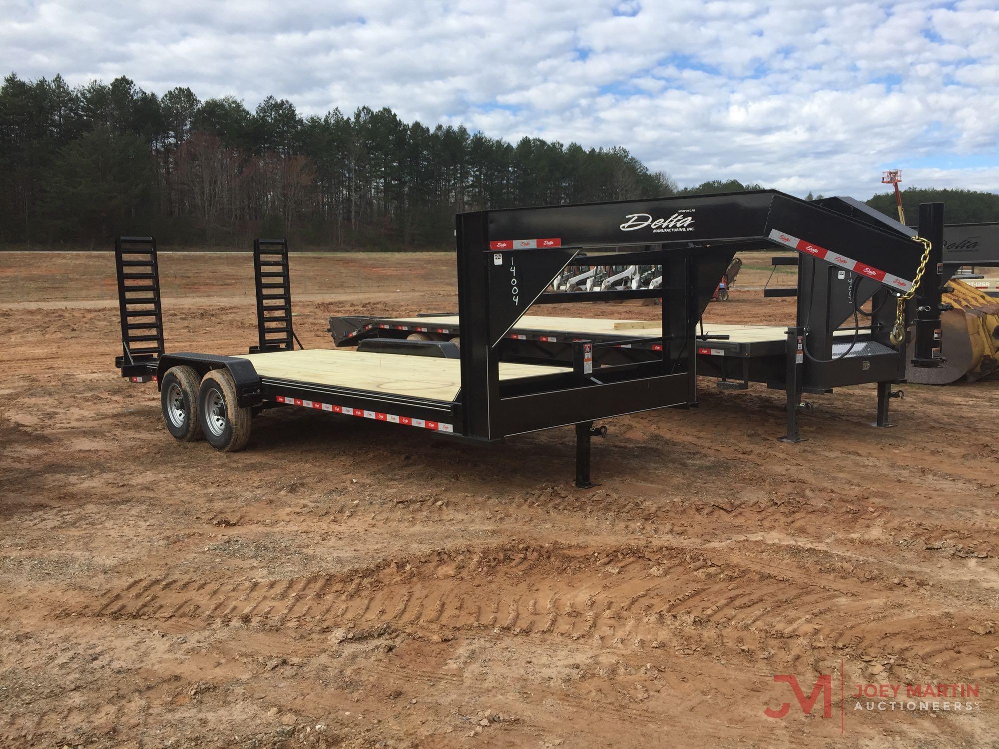 NEW 2019 DELTA 27EG GOOSENECK TRAILER