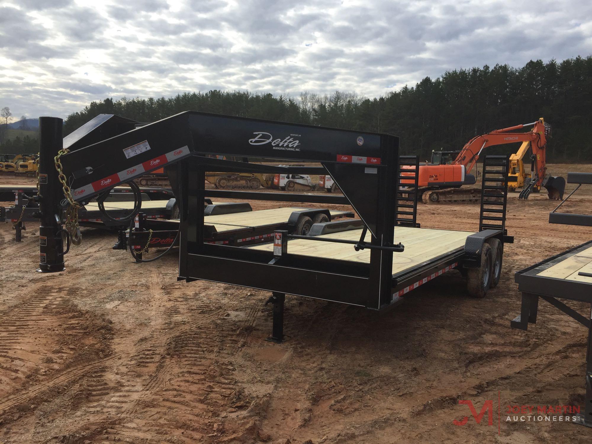 NEW 2019 DELTA 27EG GOOSENECK TRAILER