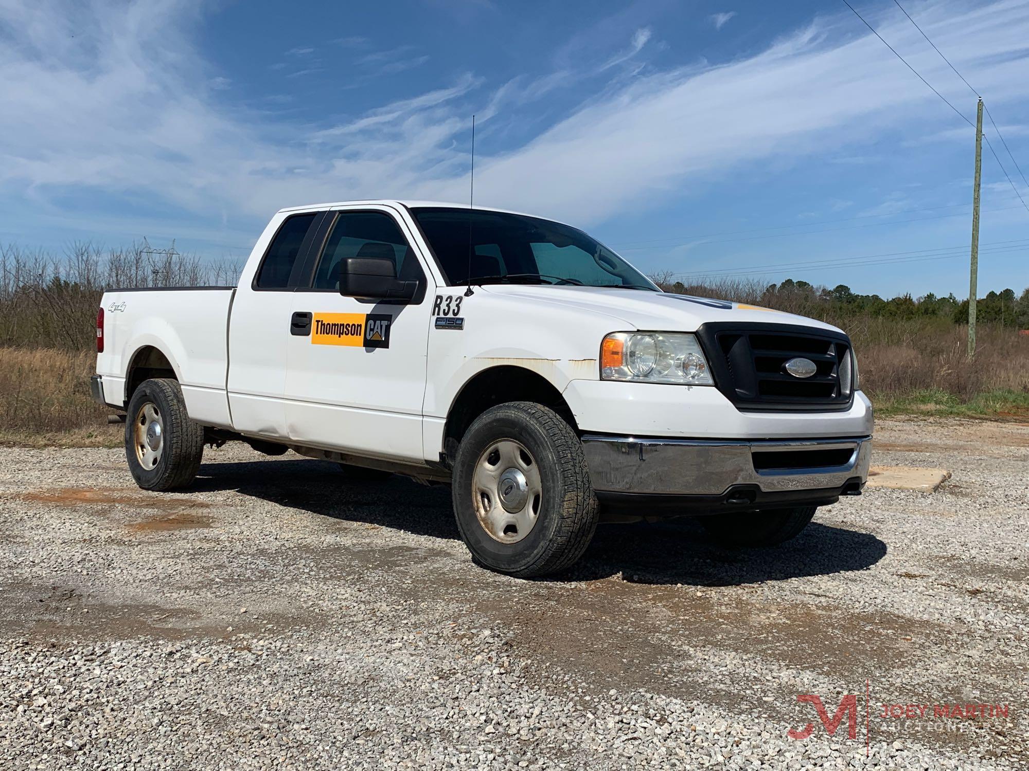 2007 FORD F150 XLT 4X4 TRUCK