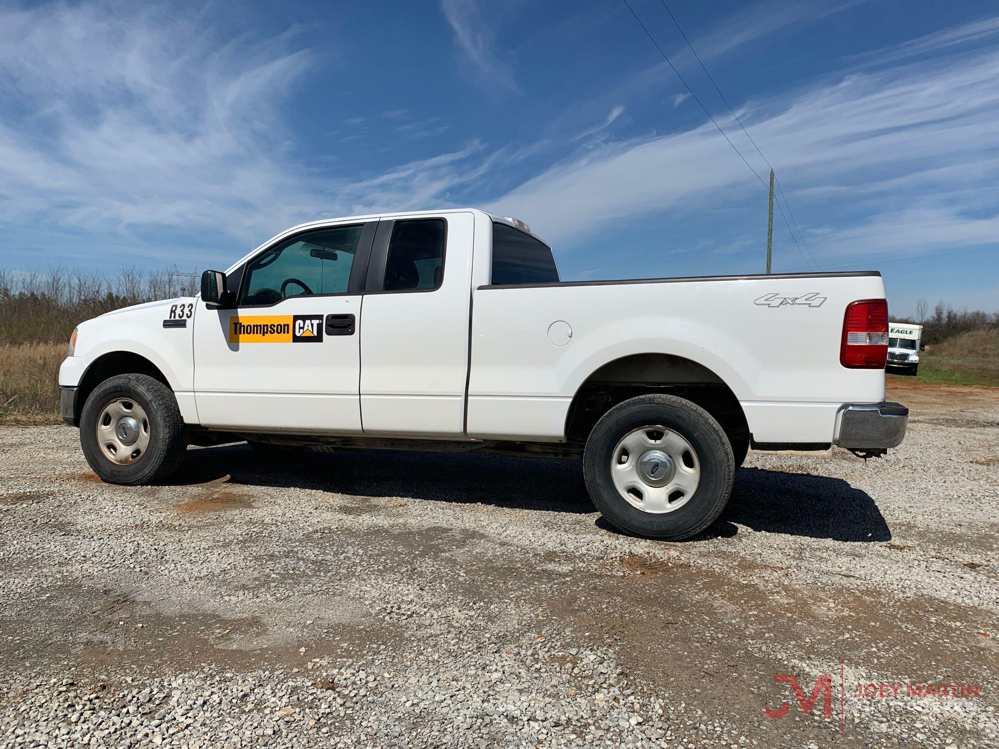 2007 FORD F150 XLT 4X4 TRUCK