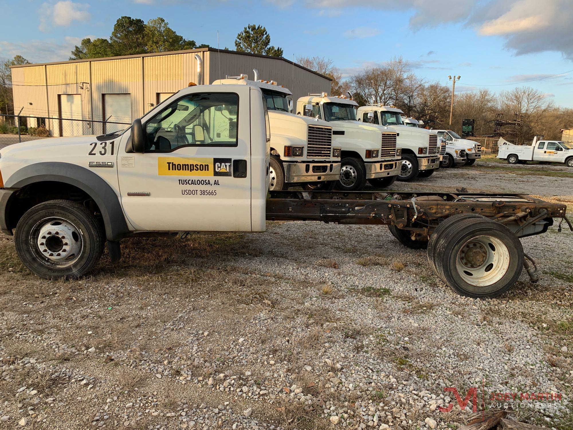 2005 FORD F550 XL SUPER DUTY