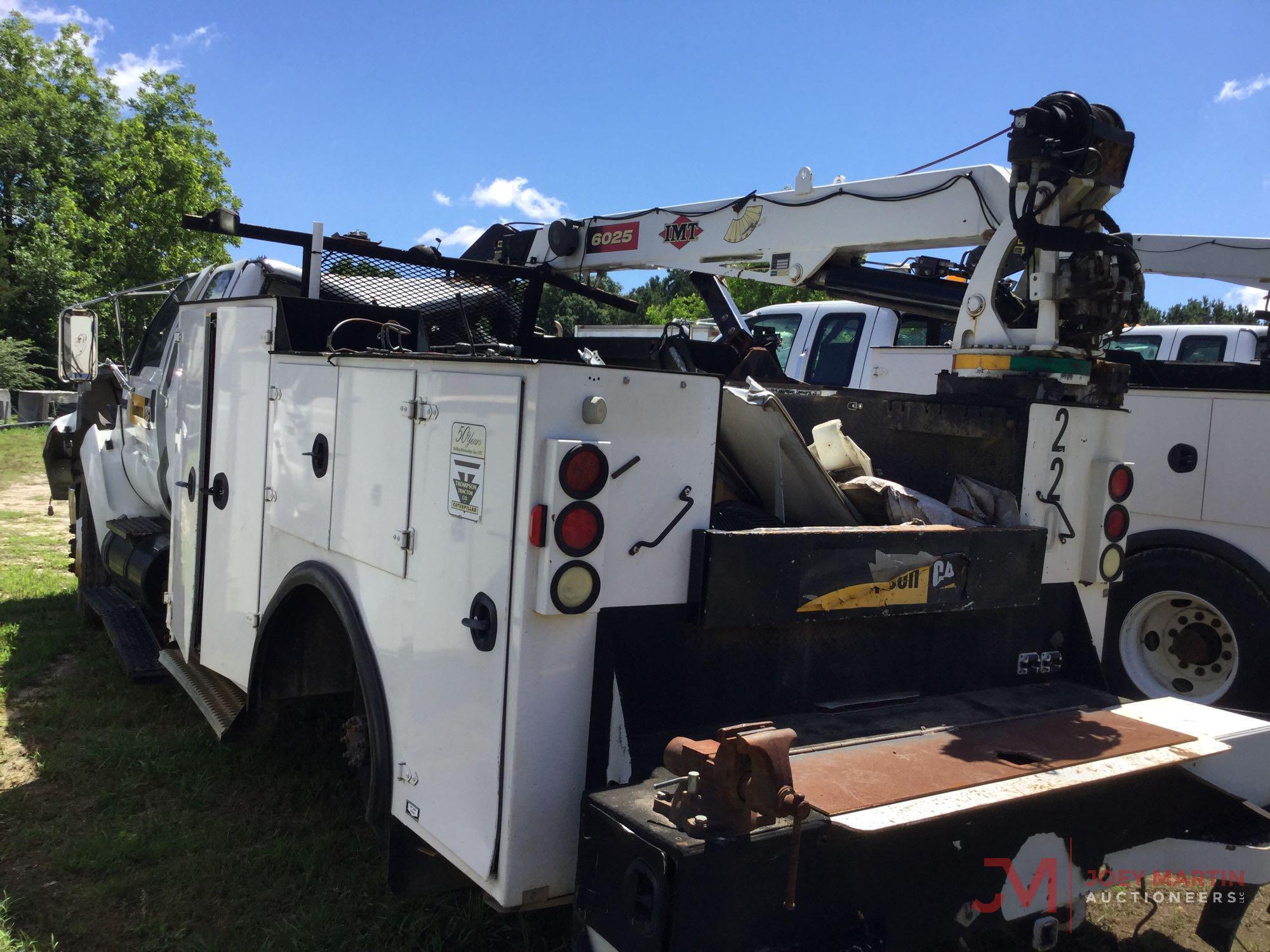 2008 FORD F750 XLT SUPER DUTY SERVICE TRUCK