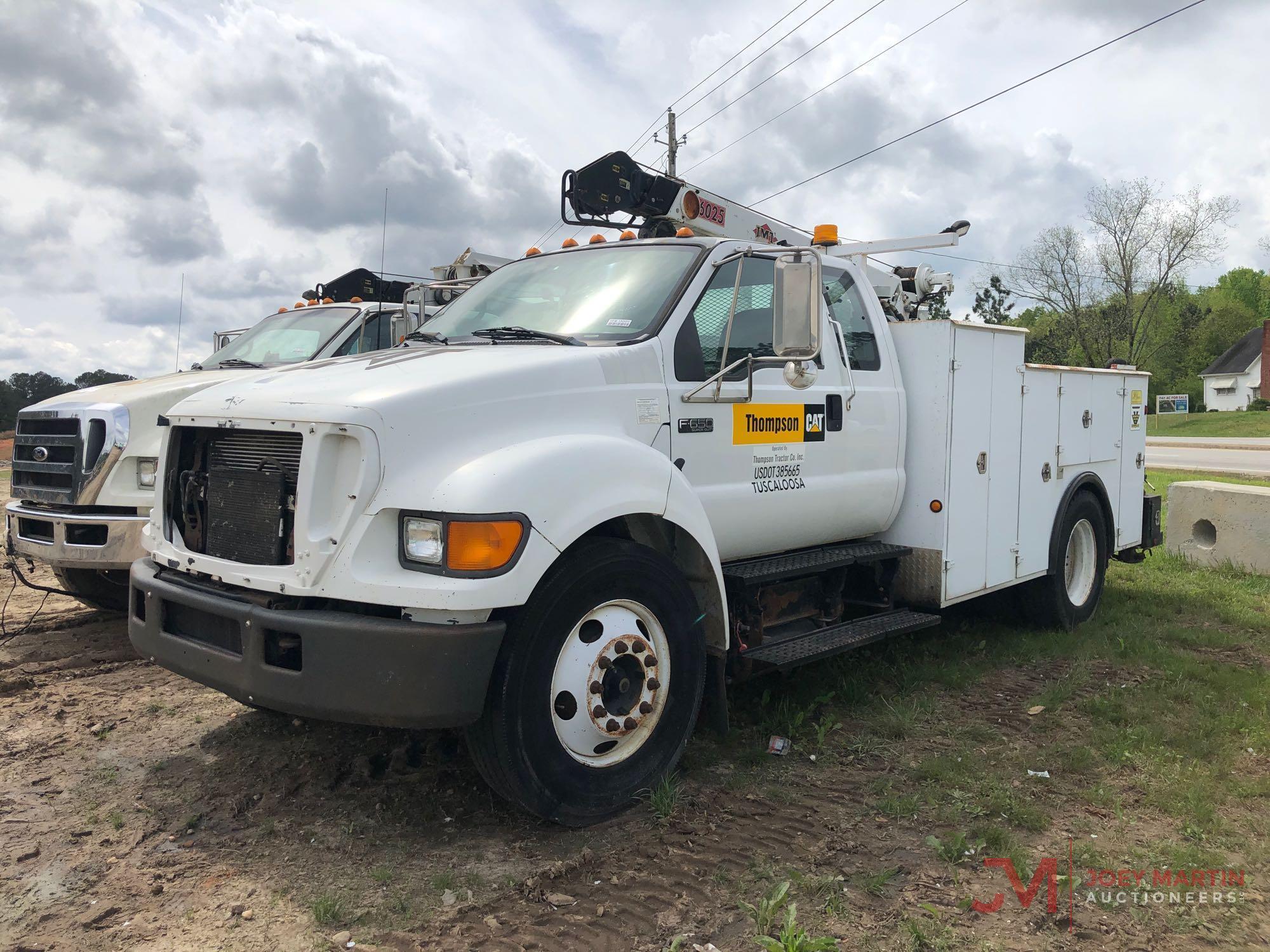 2005 FORD F-650...XL SUPER DUTY SERVICE TRUCK