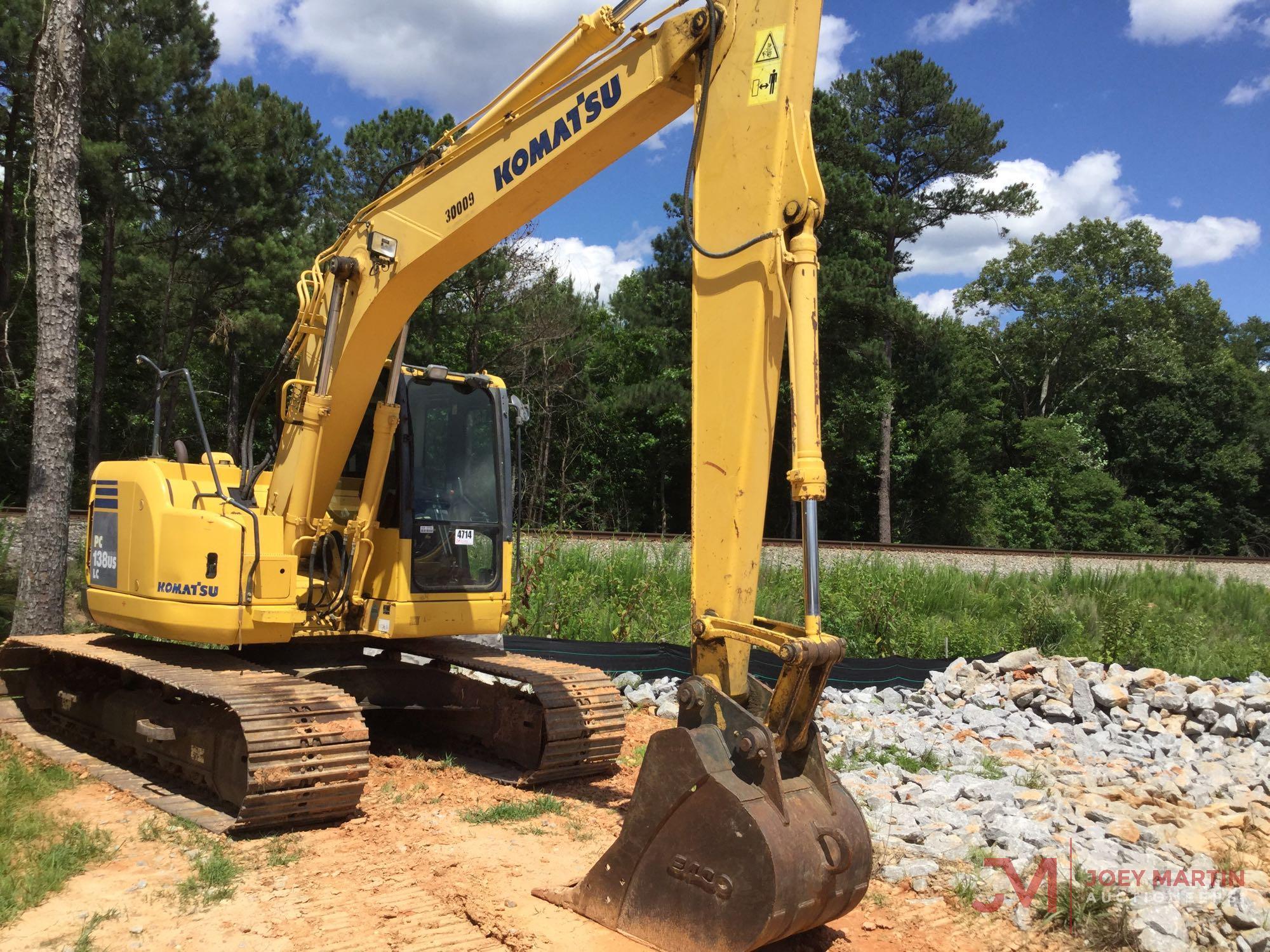 2009 KOMATSU PC138US EXCAVATOR