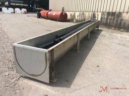 STAINLESS STEEL TROUGH