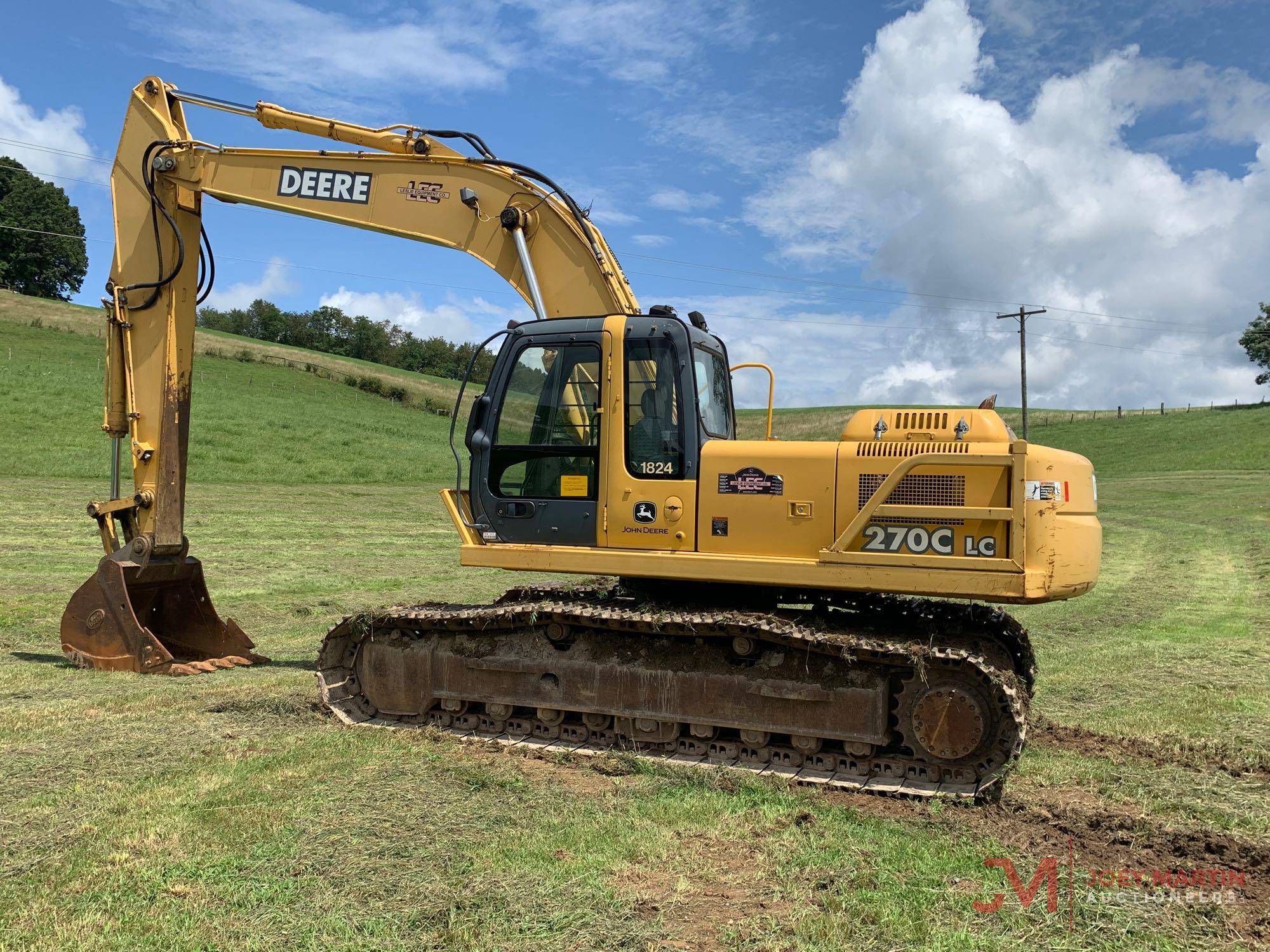 2003 JOHN DEERE 270C HYDRAULIC EXCAVATOR