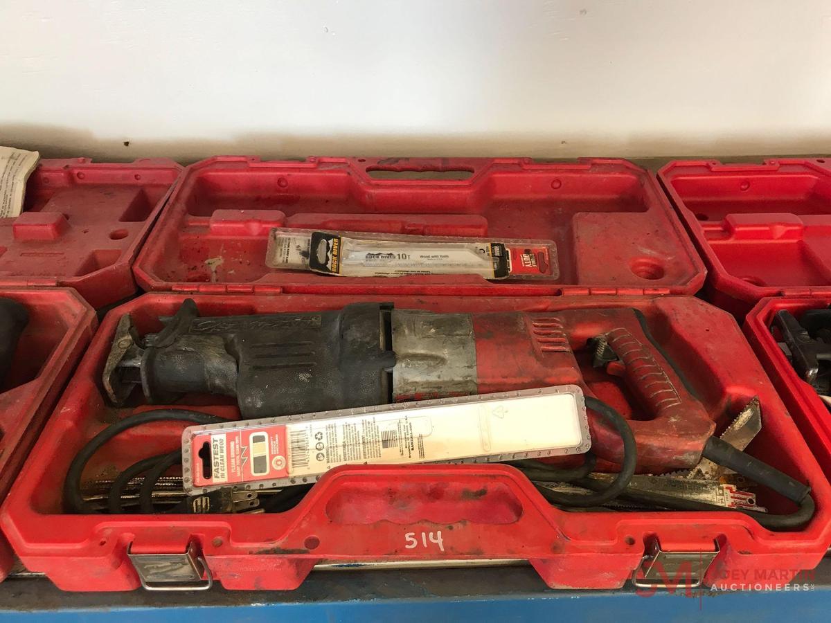 MILWAUKEE HD ELECTRIC SAW ALL W/CASE