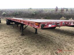 1981 GREAT DANE GPS-42 FLAT BED TRAILER