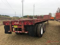 1987 GREAT DANE GPS-45 FLAT BED TRAILER