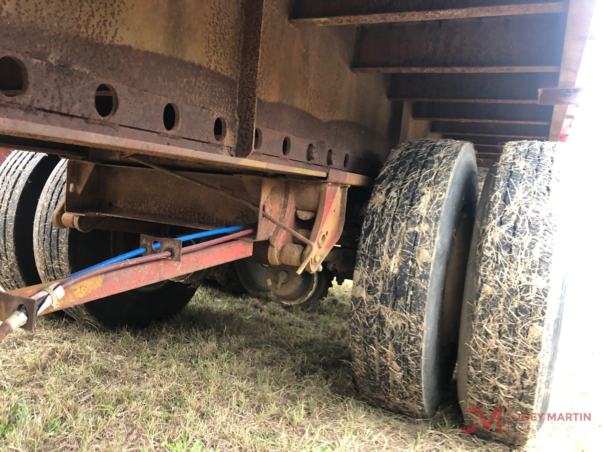 1987 GREAT DANE GPS-45 FLAT BED TRAILER