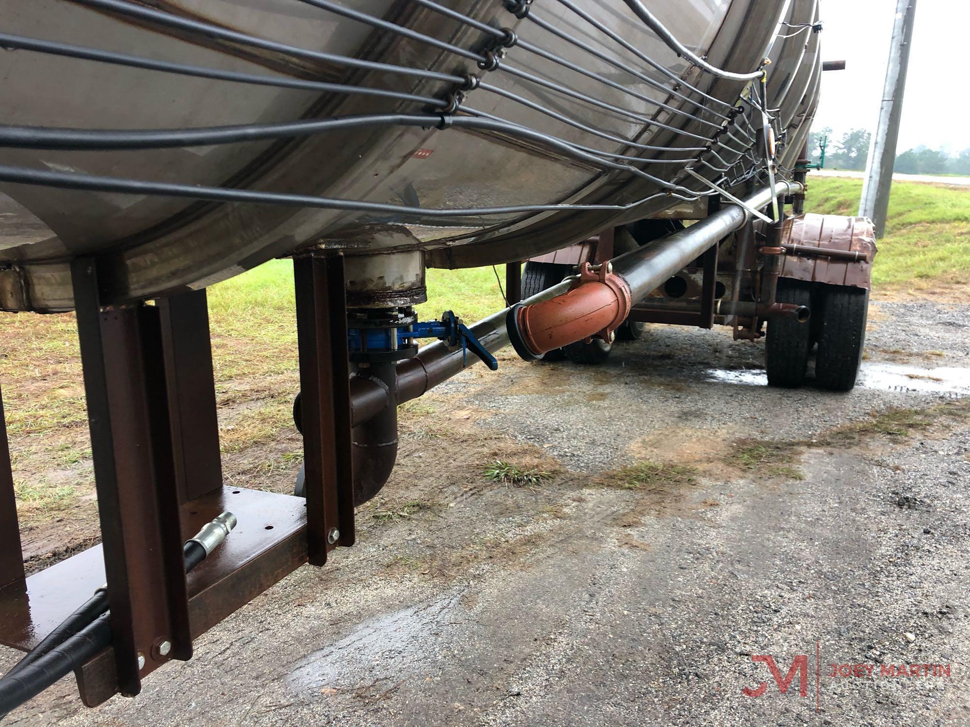 1985 FRUEHAUF TANKER TRAILER