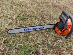 HUSQVARNA 365 X-TORQUE CHAIN SAW, 71CC 2 CYCLE ENGINE, HARD PLASTIC BOX CASE