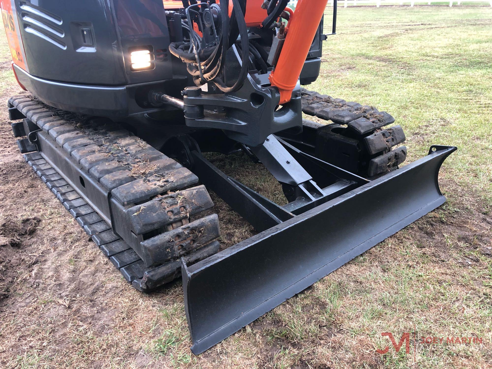 2013 HITACHI ZX85USBLC-3 HYDRAULIC EXCAVATOR