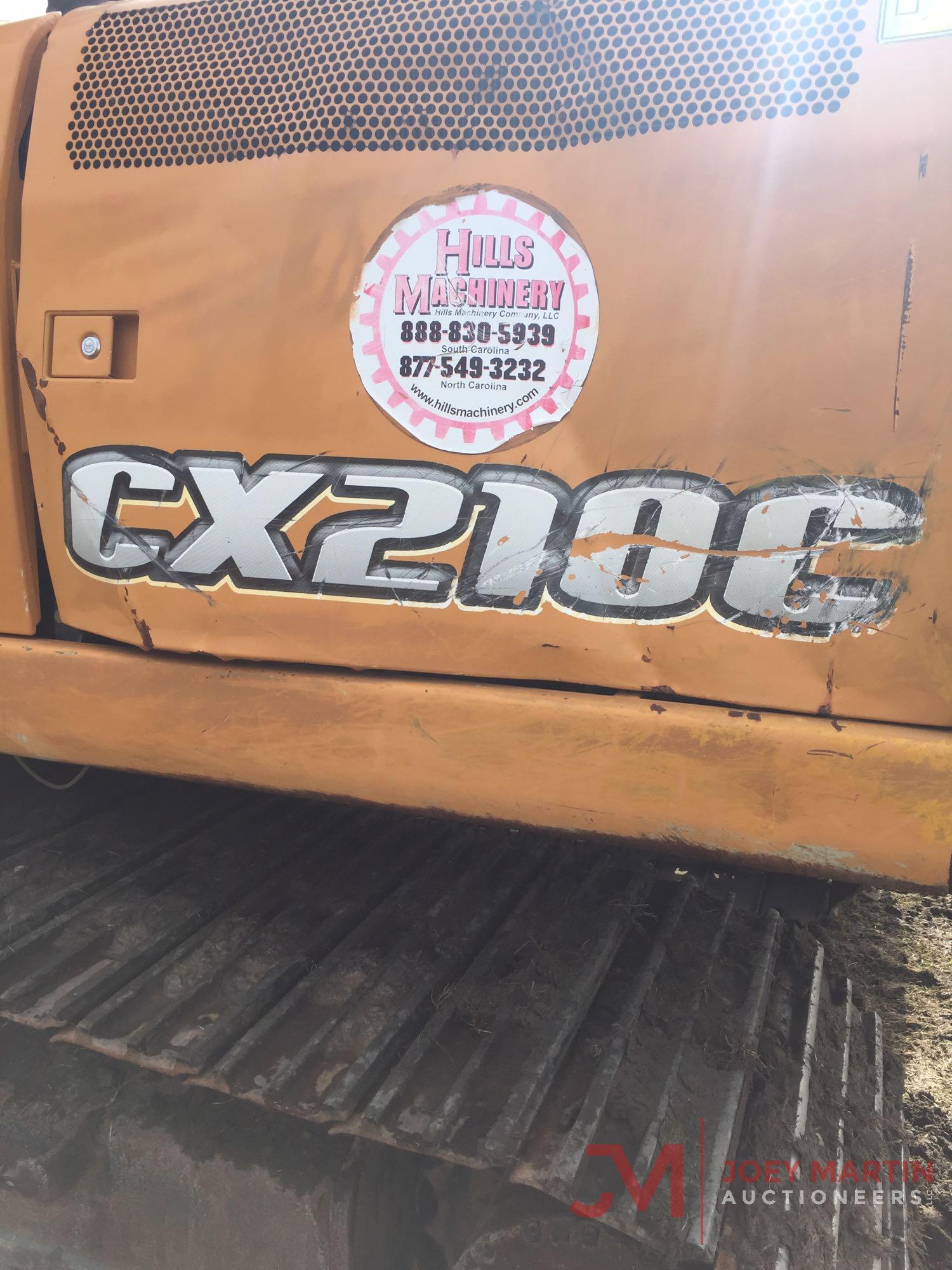 2014 CASE CX210C HYDRAULIC EXCAVATOR