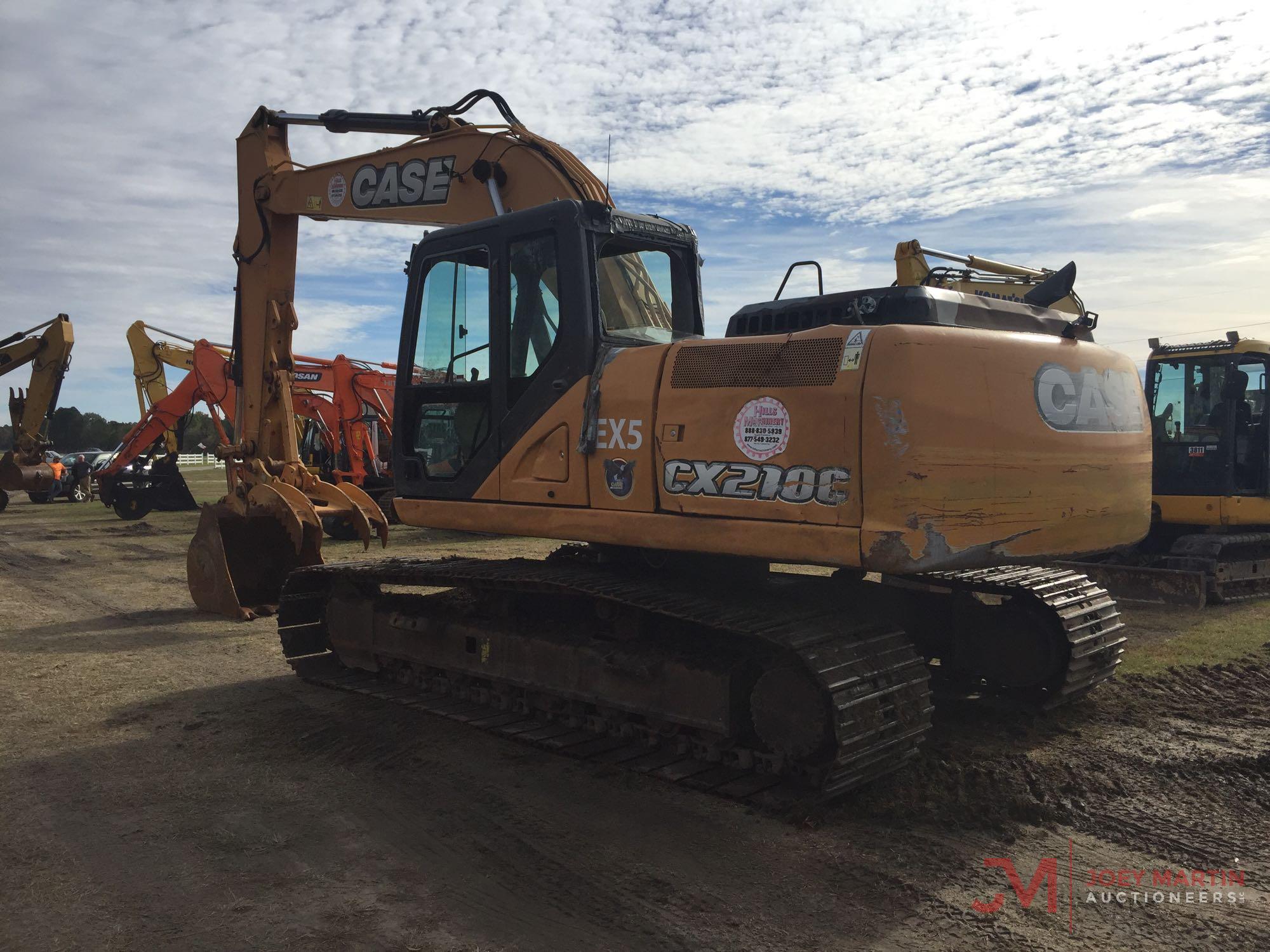 2014 CASE CX210C HYDRAULIC EXCAVATOR