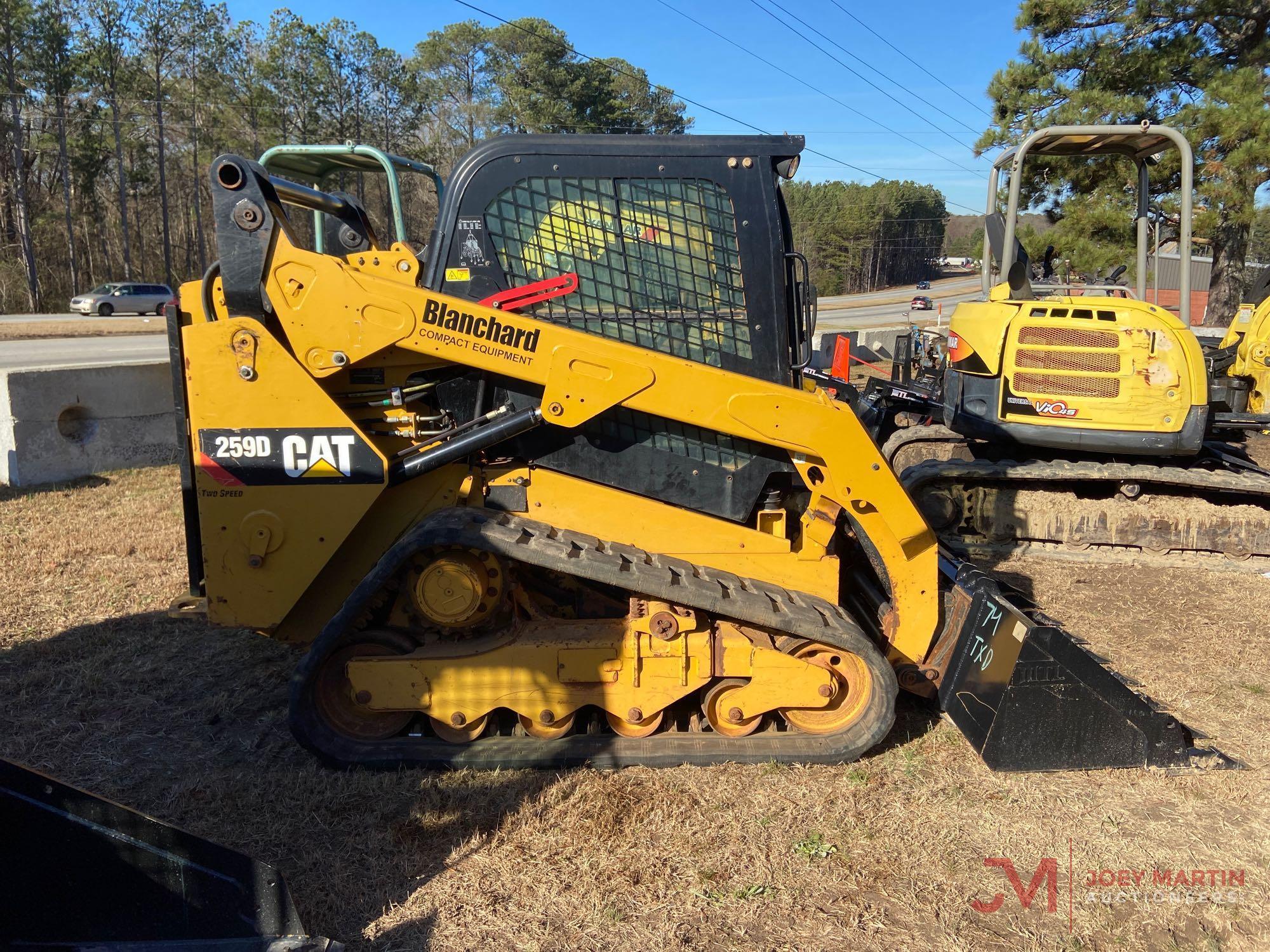 2015 CAT 259D MULTI TERRAIN LOADER