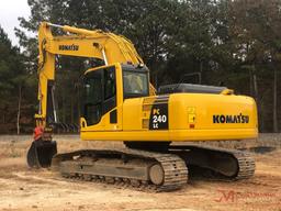 2012 KOMATSU PC240LC...HYDRAULIC EXCAVATOR