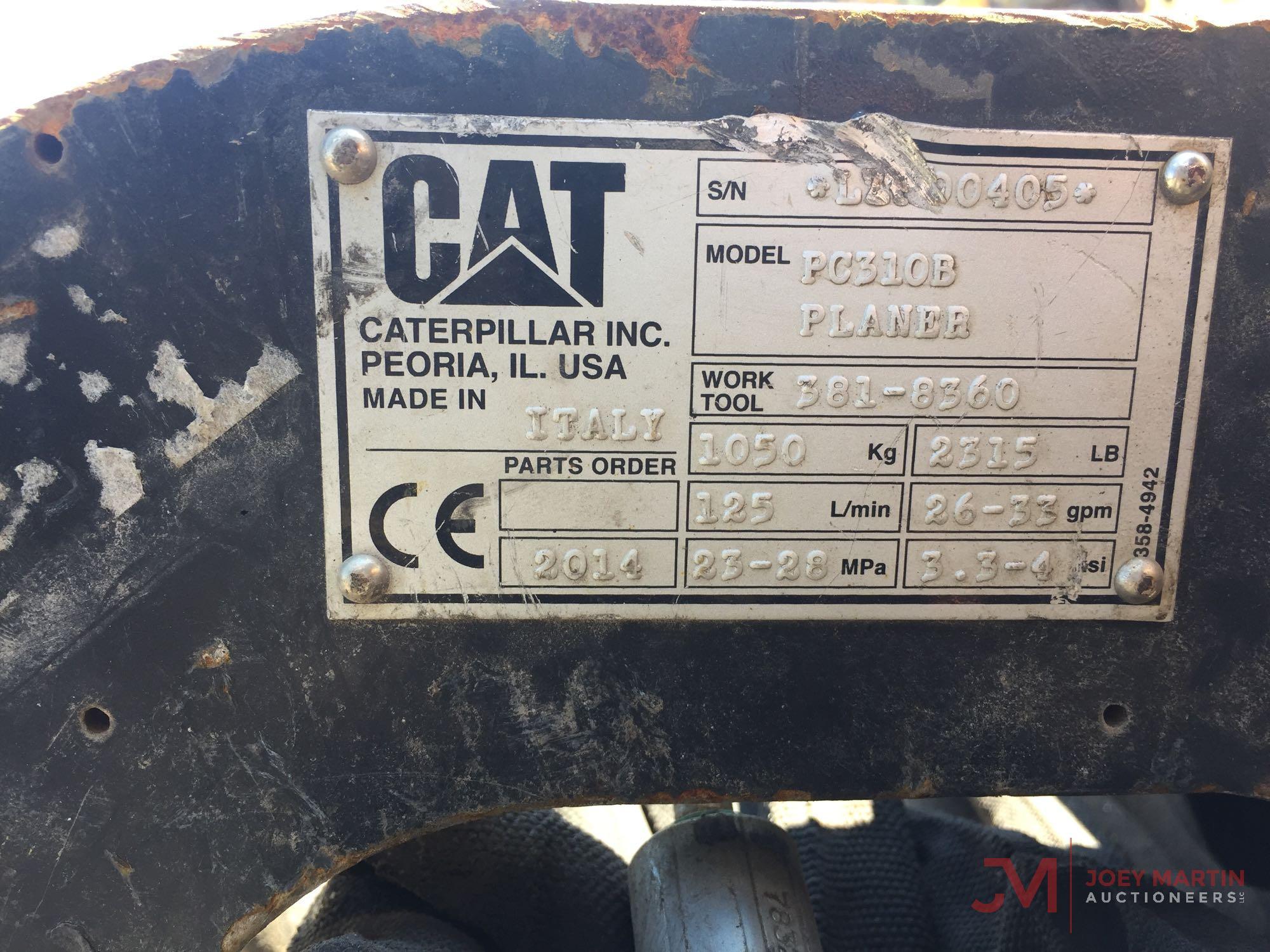 2014 CAT PC310B PLANER/MILLING MACHINE