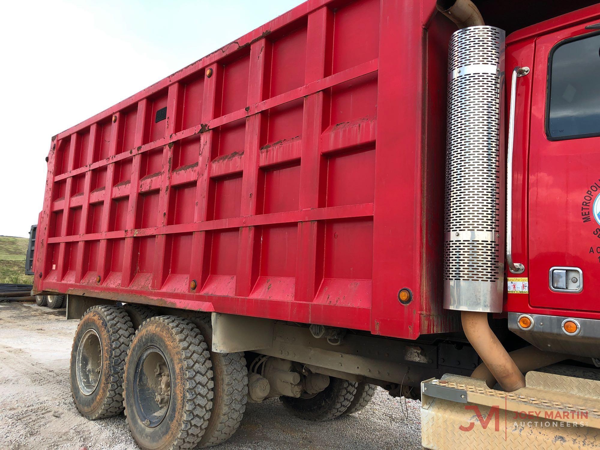 2009 WESTERN STAR T/A DUMP TRUCK