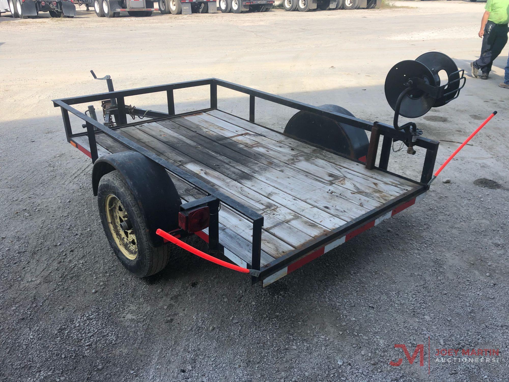 2014 5'x8' SINGLE AXLE UTILITY TRAILER