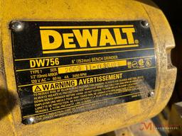 DEWALT 6" BENCH GRINDER WITH STAND