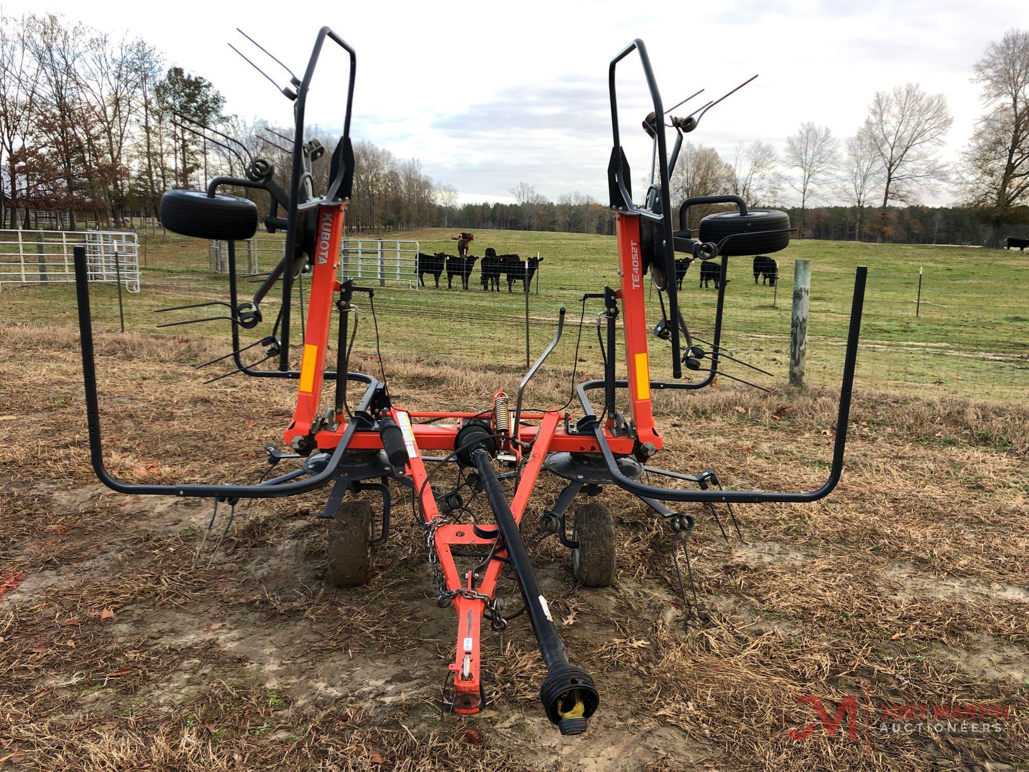 2016 KUBOTA TE4052T HAY TEDDER