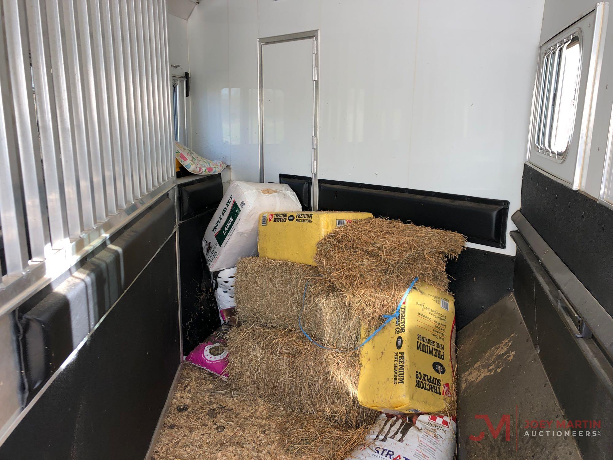 2019 4-STAR 3 HORSE SLANT ALUMINUM SHOW TRAILER