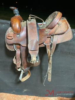 WESTERN SADDLE, 16" SEAT