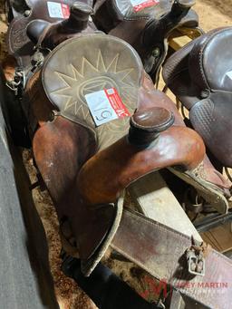 WESTERN SADDLE, 16" SEAT