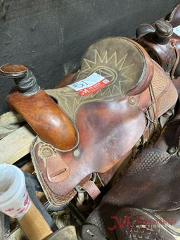 WESTERN SADDLE, 16" SEAT