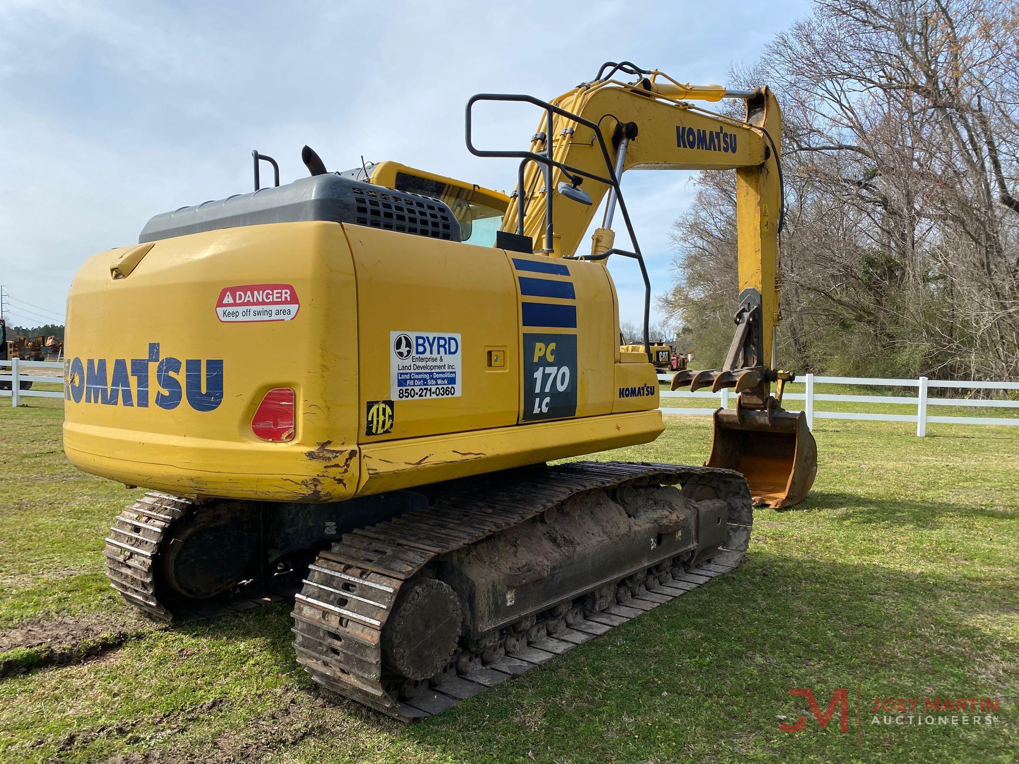 2016 KOMATSU PC170LC-10 HYDRAULIC EXCAVATOR