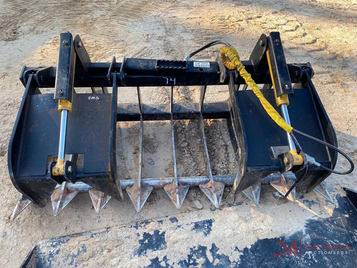 74" HYDRAULIC BRUSH GRAPPLE