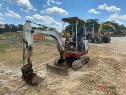 2002 TAKEUCHI TB016 MINI EXCAVATOR